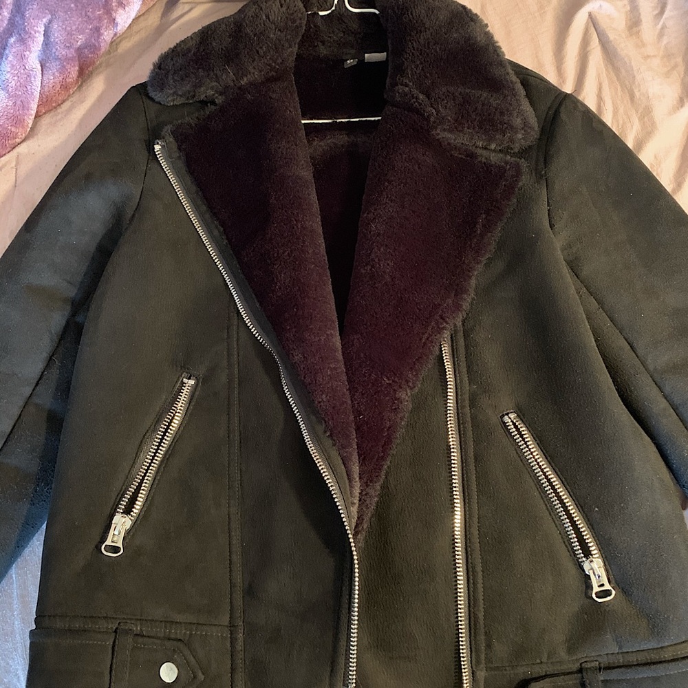 H&M Faux Fur Jacket